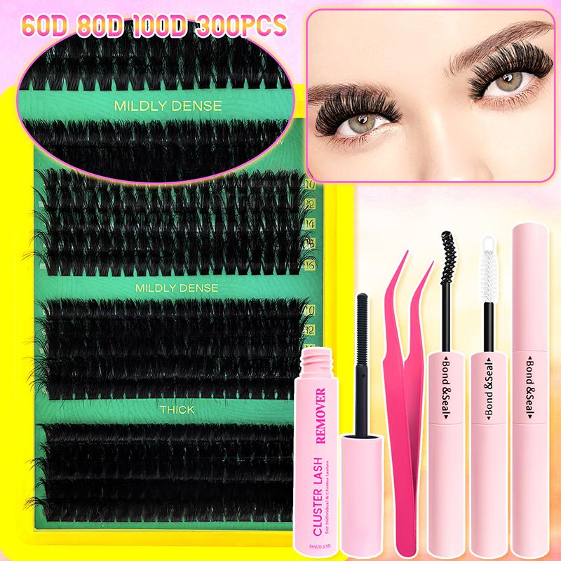 Eyelash Extension Volume Lashes - 1 Set 3D Faux Mink Cluster