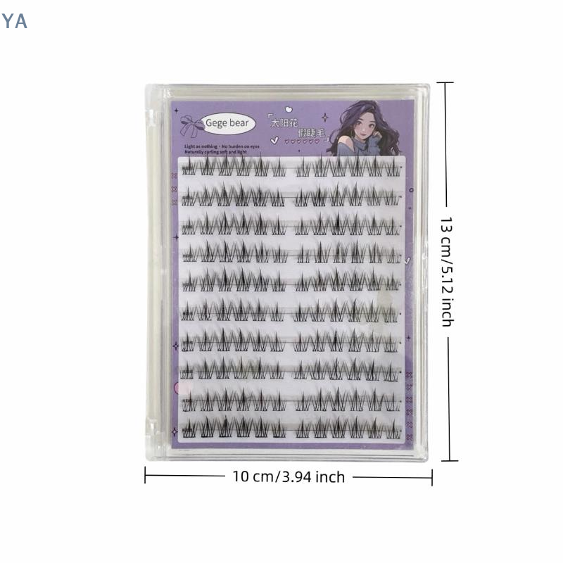 Eyelash Extension Natural - 【SA】【SA】Glue Free False Eyelashes Solar Design