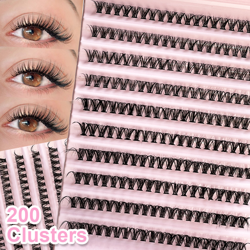 Eyelash Extension Volume Lashes - Individual Lashes Eyelash tuft 8-16mm 200pcs