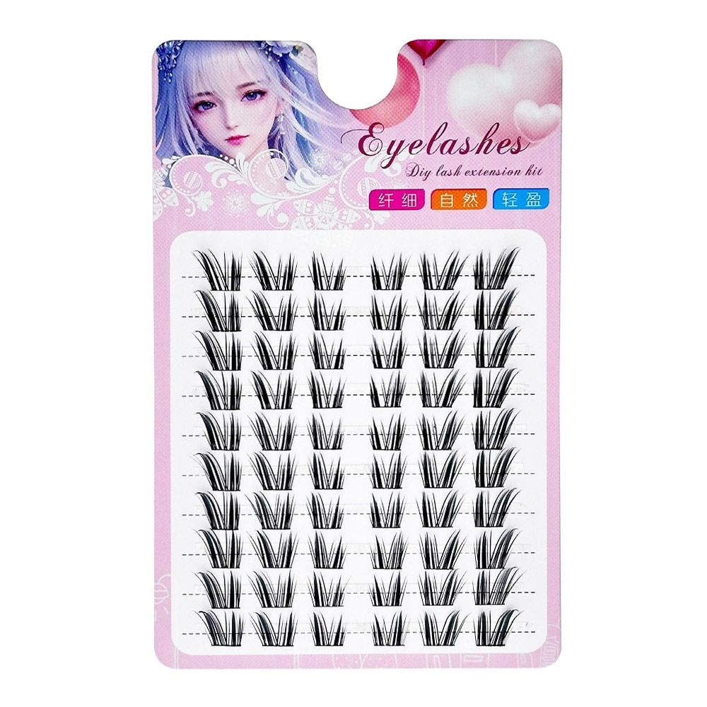 12mm Cat Eye Fairy Lash Cluste - Eyelash Extension Wet Look recension och pris