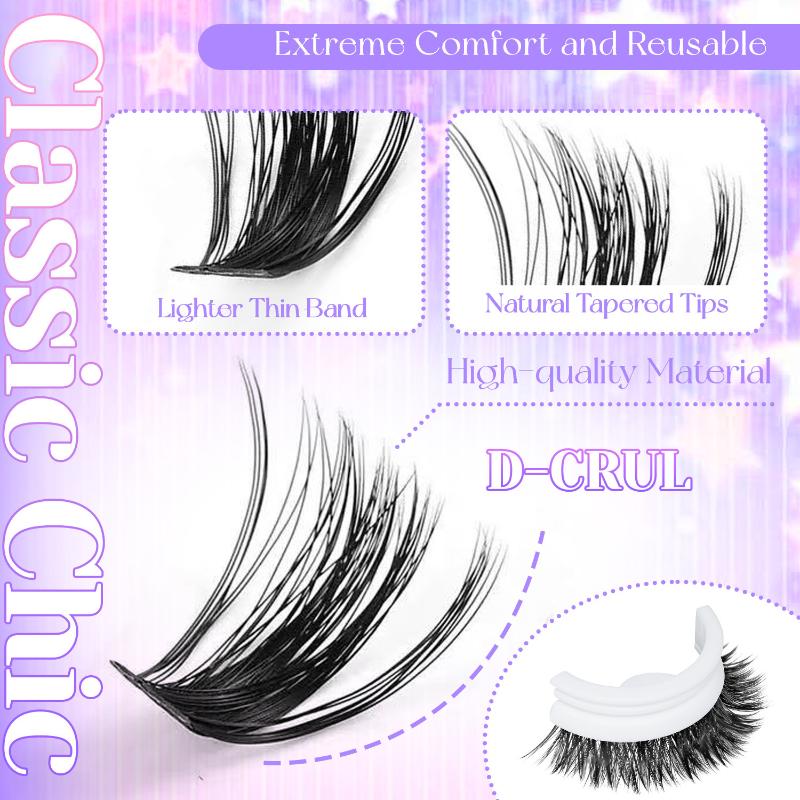 Lashes Cluster DIY Lash Extens - Eyelash Extension Natural recension och pris