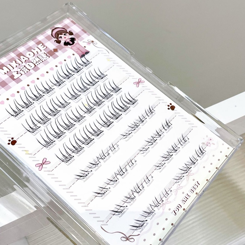 Mixiaohe Sheer Mixed Wispy Upp - Eyelash Extension Natural recension och pris