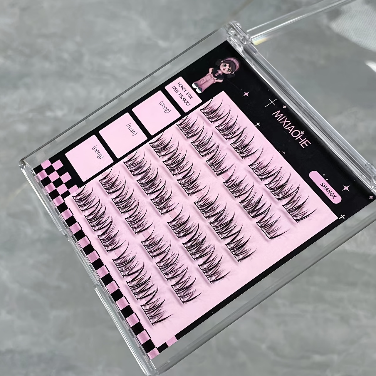 Mixiaohe Korean Pure Style Clu - Eyelash Extension Natural recension och pris