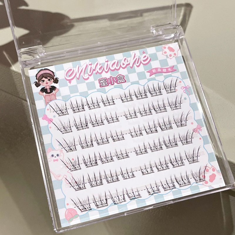Mixiaohe Glue Free Straight La - Eyelash Extension Natural recension och pris