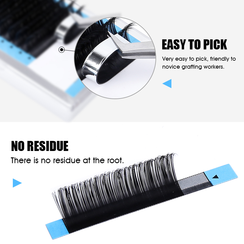 MASSCAKU 0.05/0.07/0.10/0.15mm - Eyelash Extension Russian Volume recension och pris