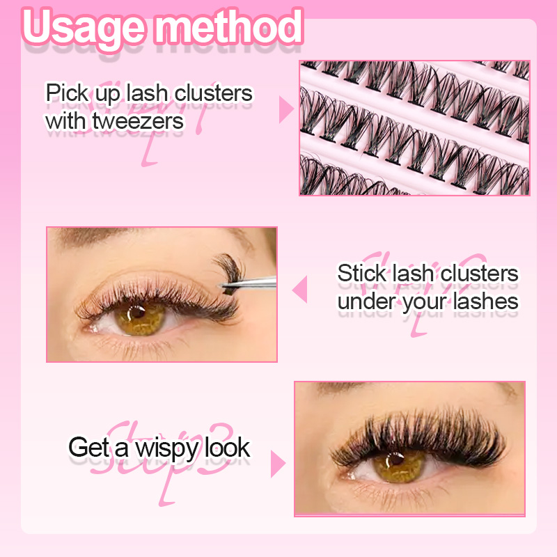 Individual Lashes Eyelash tuft - Eyelash Extension Volume Lashes recension och pris