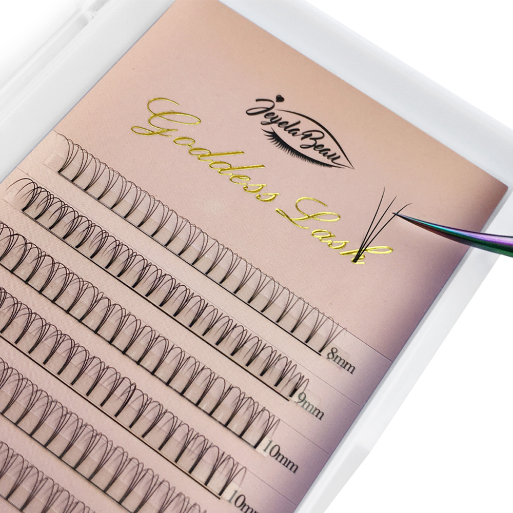 Goddess 3D Premade Fan Eyelash - Eyelash Extension Russian Volume recension och pris