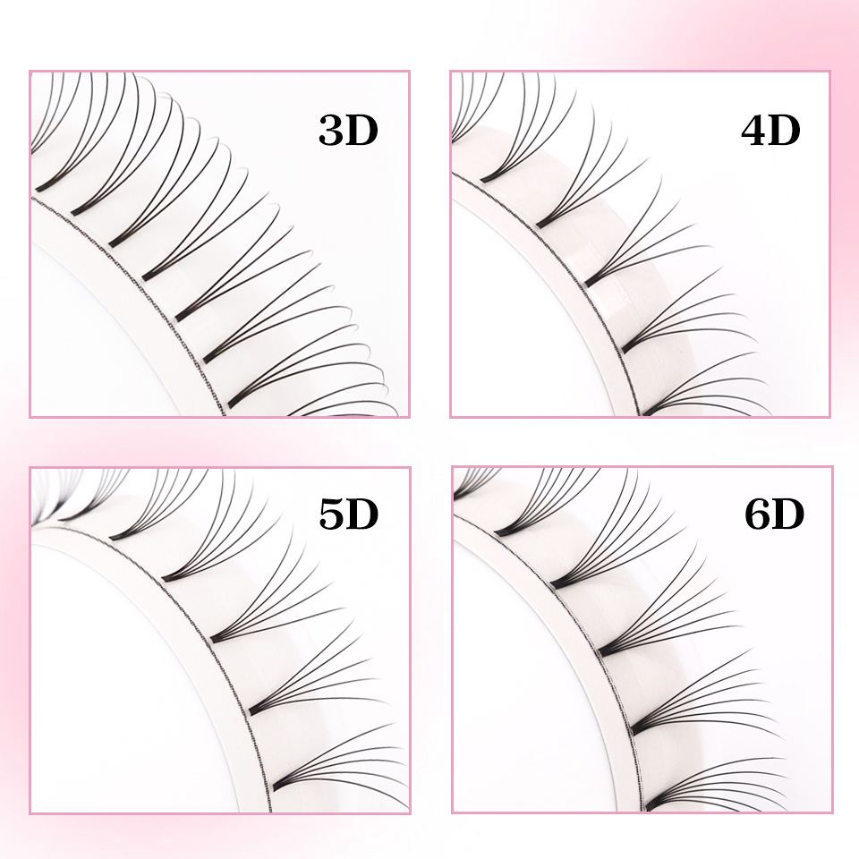 AGUUD Soft Natural Premade Vol - Eyelash Extension Russian Volume recension och pris
