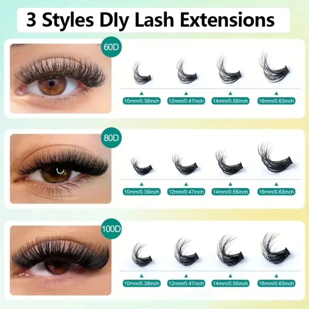 Natural Look False Eyelashes B - Eyelash Extension Natural recension och pris