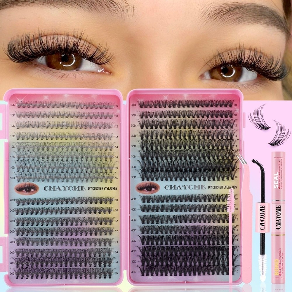 Bond and Seal False Eyelashes  - Eyelash Extension Volume Lashes recension och pris