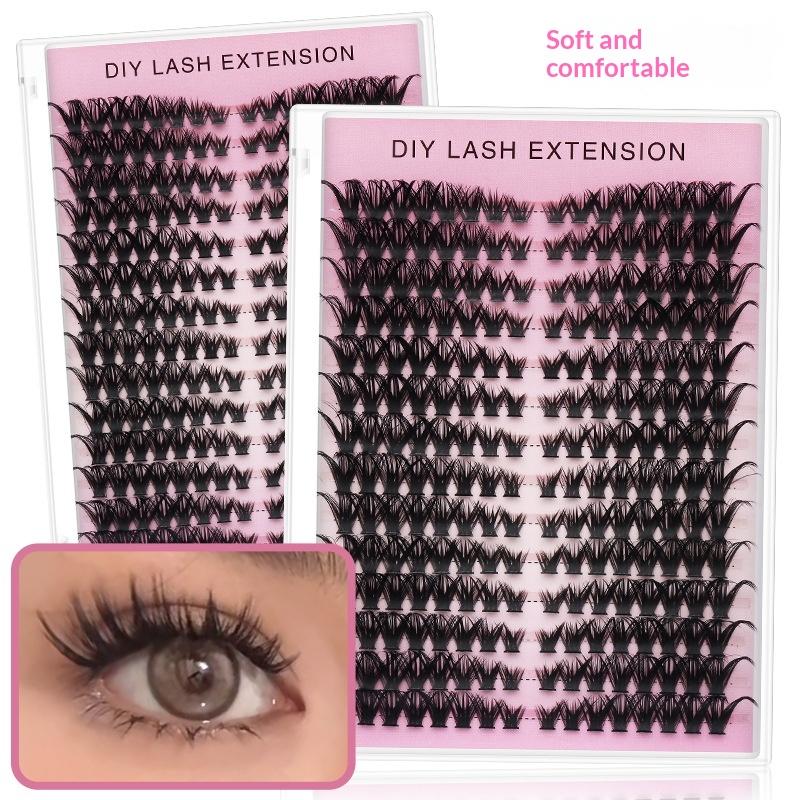 20pcs DIY False Eyelash Extens - Eyelash Extension Natural recension och pris