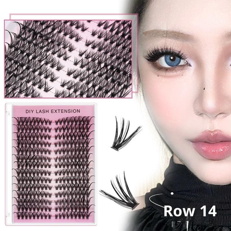 20pcs DIY False Eyelash Extens - Eyelash Extension Natural recension och pris