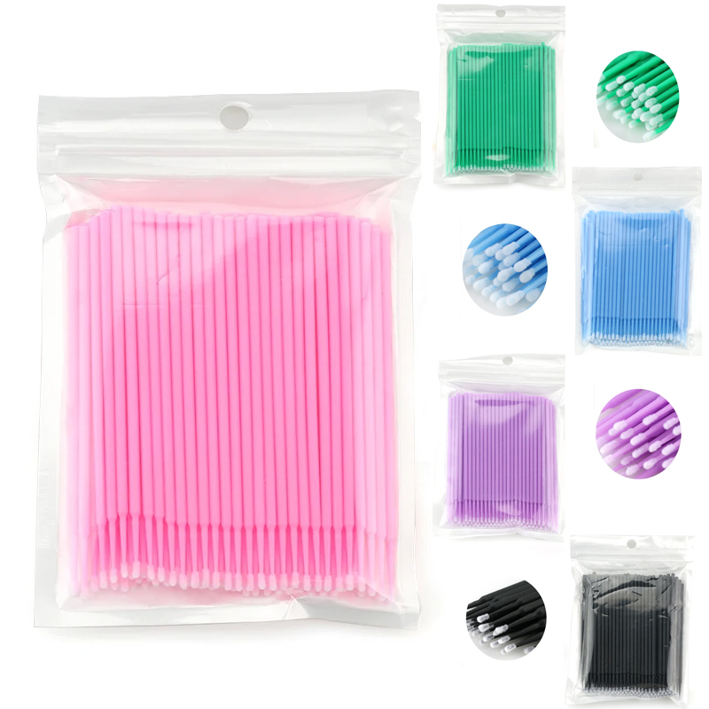 50/100PCS Disposable Micro Bru - Eyelash Extension Eyeliner recension och pris