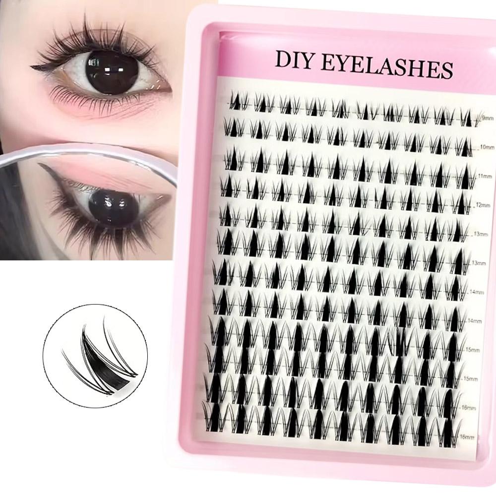 120pcs Fairy Eyelash 8-16mm Ma - Eyelash Extension Wet Look recension och pris