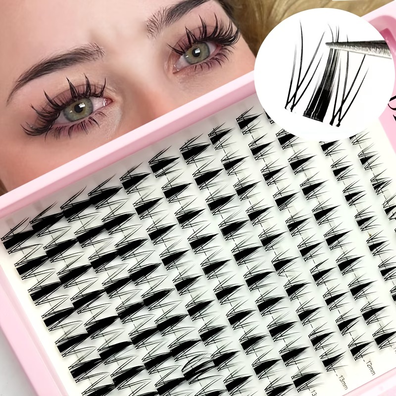 120pcs Fairy Eyelash 8-16mm Ma - Eyelash Extension Wet Look recension och pris