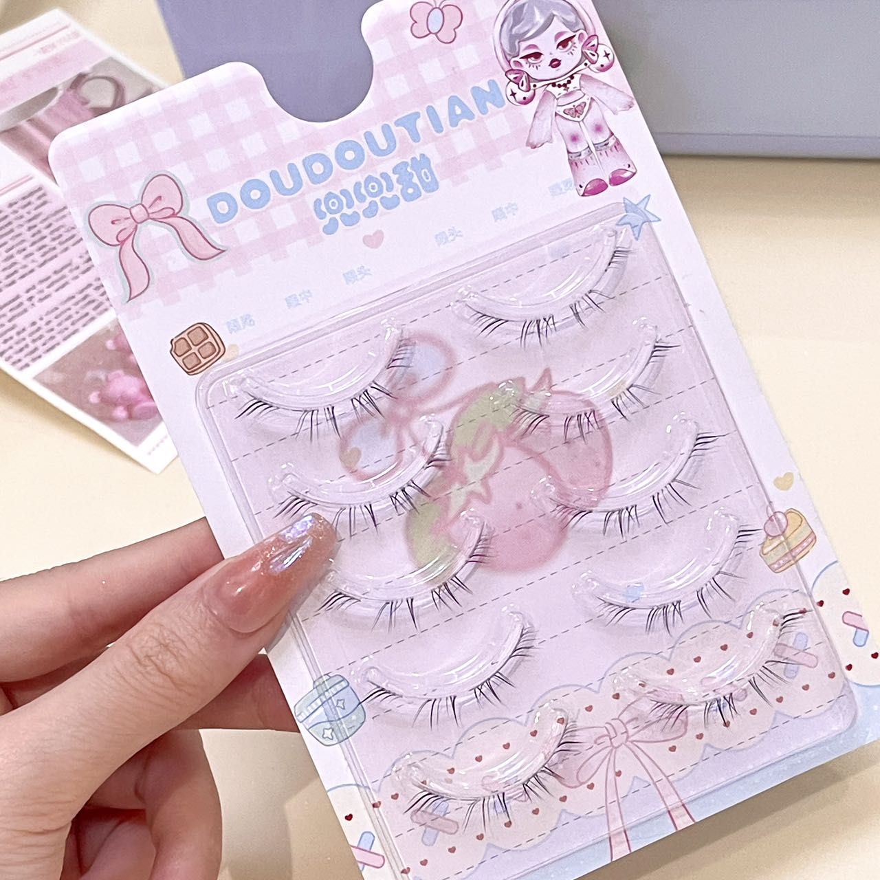 Doudoutian Ultra Fine Full Str - Eyelash Extension Natural recension och pris