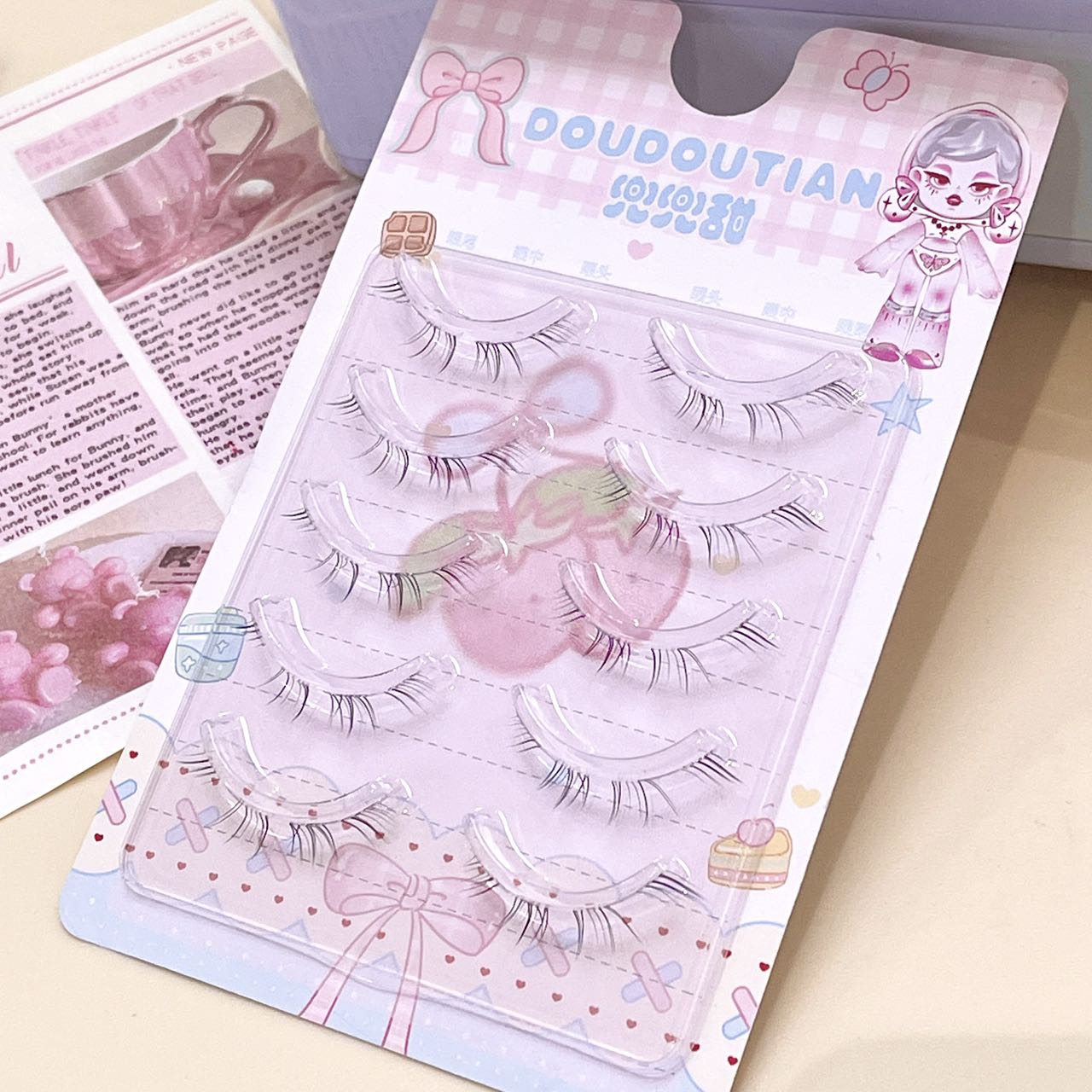 Doudoutian Ultra Fine Full Str - Eyelash Extension Natural recension och pris