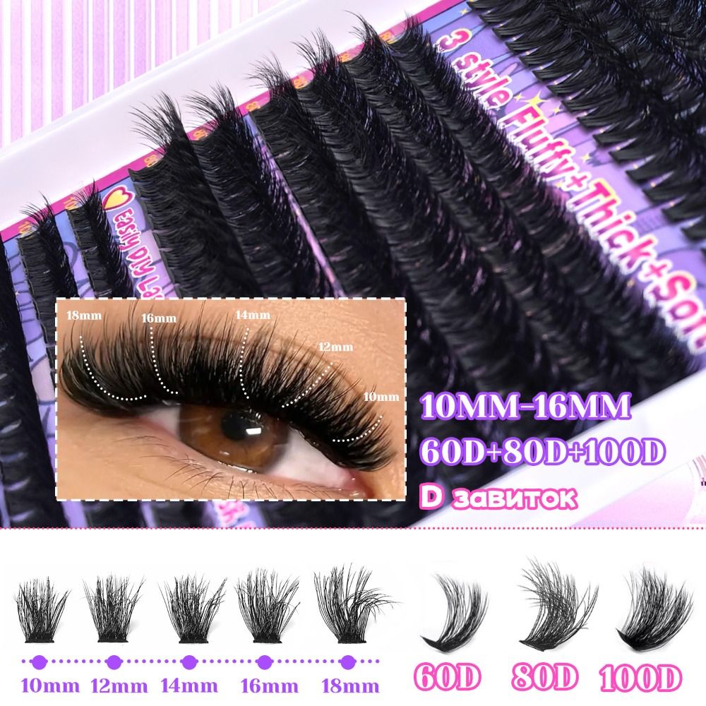 Natural Look False Eyelashes B - Eyelash Extension Natural recension och pris