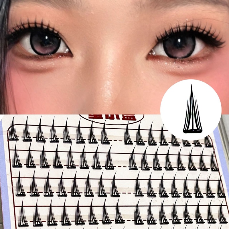Mixiaohe Glue-Free Thin Slice  - Eyelash Extension Natural recension och pris