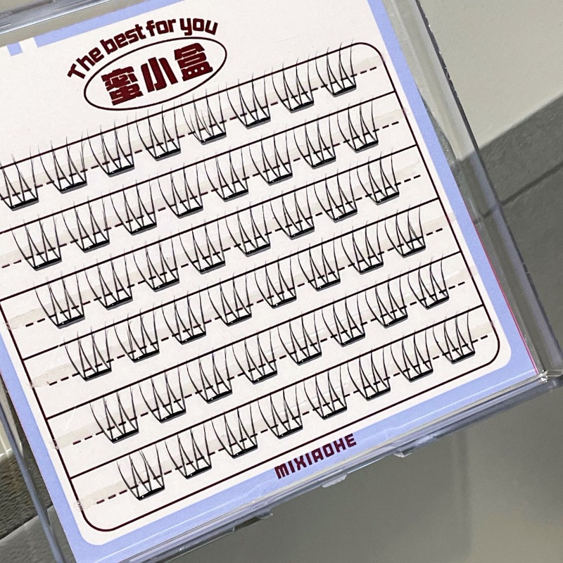 Mixiaohe Glue-Free Thin Slice  - Eyelash Extension Natural recension och pris