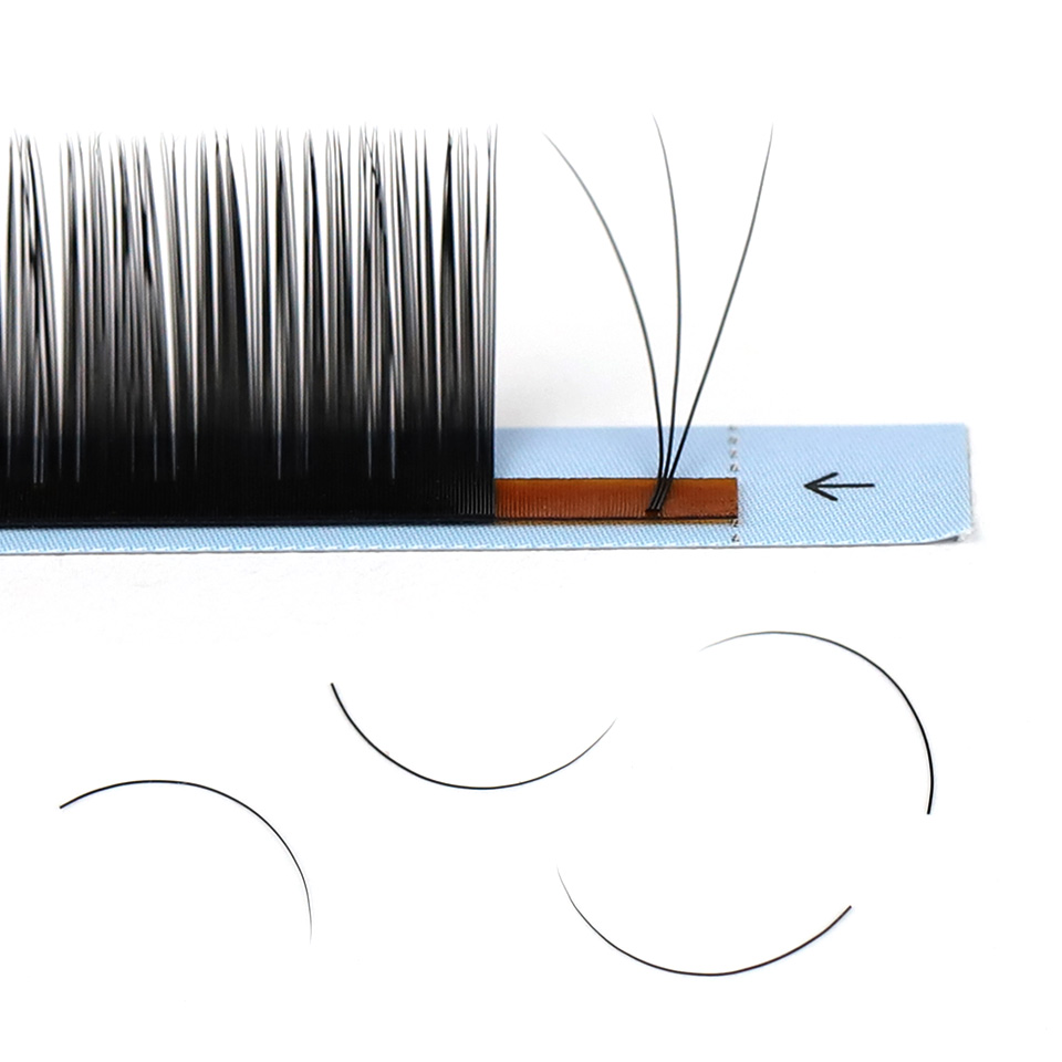 AGUUD 16 Rows Long 16-20mm Eye - Eyelash Extension Russian Volume recension och pris