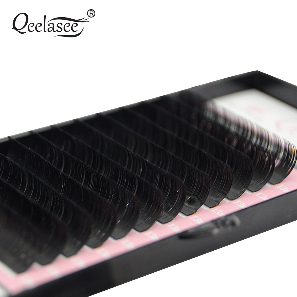Qeelasee Faux Mink Individual  - Eyelash Extension Russian Volume recension och pris