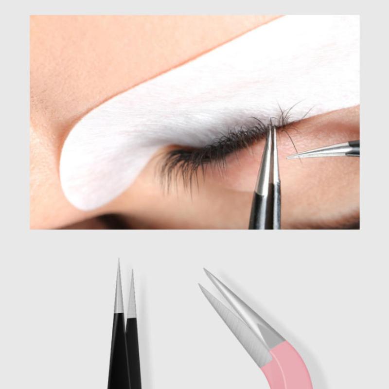 Stainless Steel Tweezers  Prec - Eyelash Extension Volume Lashes recension och pris