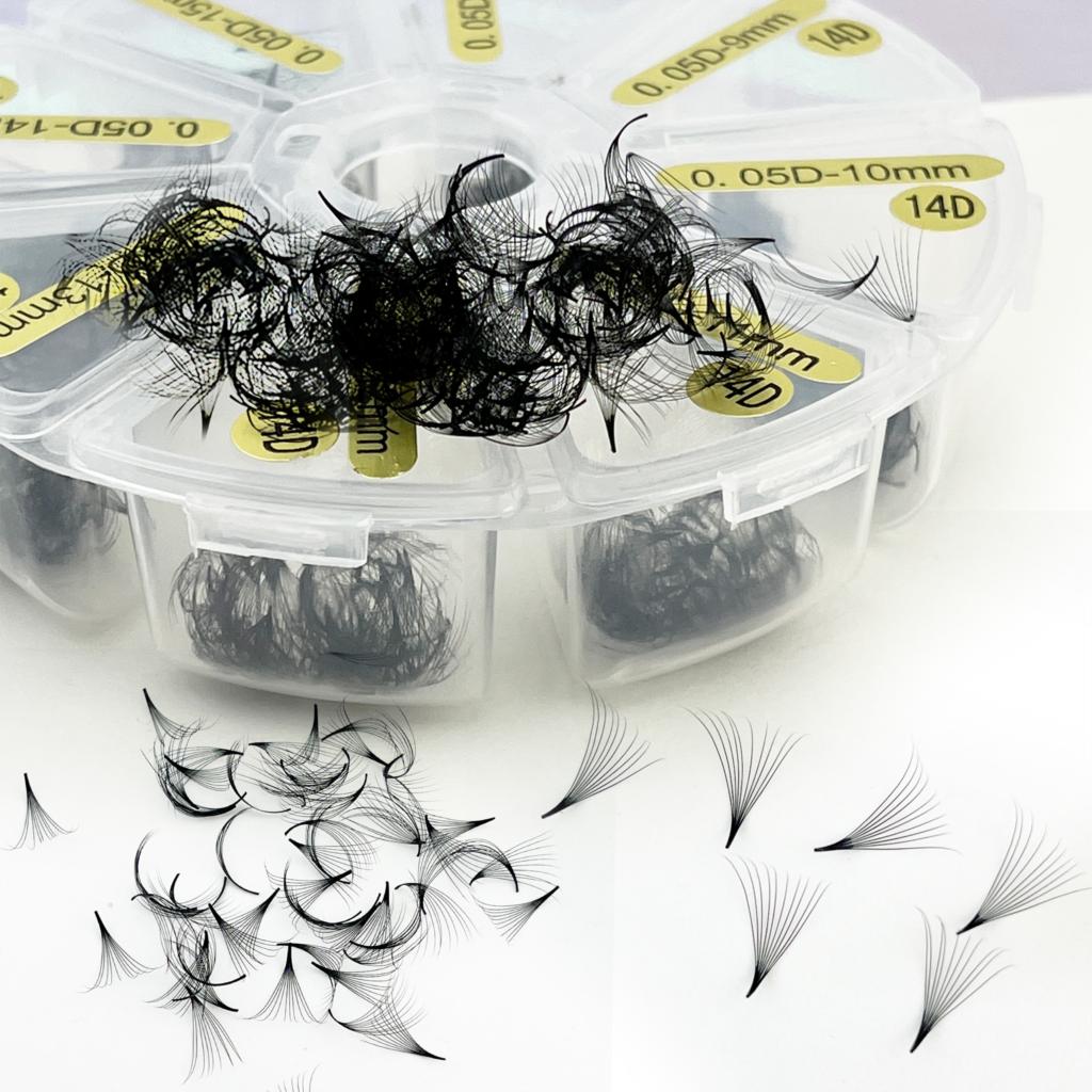 Tbestt Premade Fans Lashes 10D - Eyelash Extension Russian Volume recension och pris