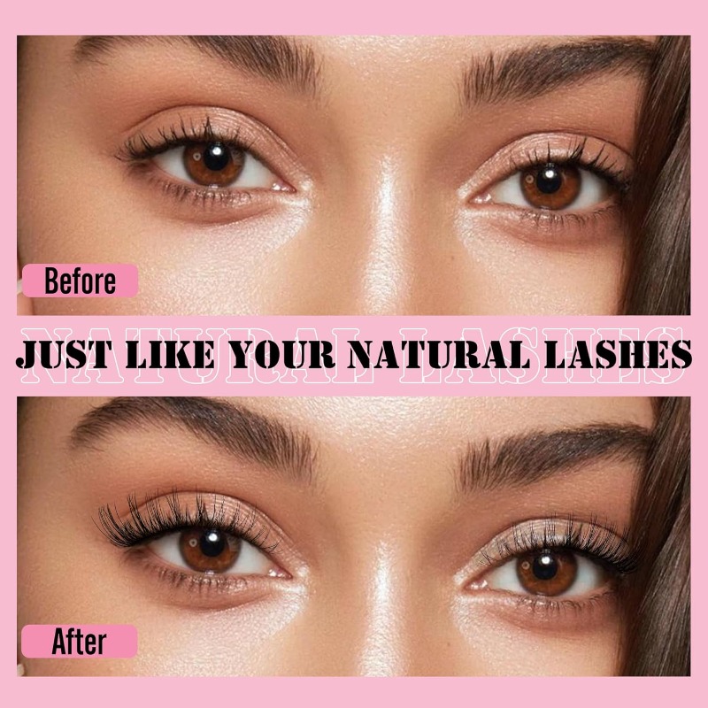 3D Fluffy Volume False Eyelash - Eyelash Extension Volume Lashes recension och pris