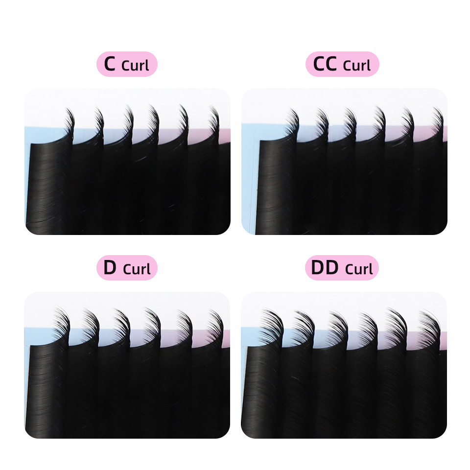 RUJADE 5 Cases/Lot False Eyela - Eyelash Extension Russian Volume recension och pris