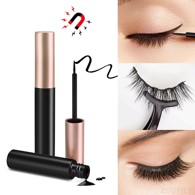 1/2Pcs Black Magnetic Eyeliner - Eyelash Extension Eyeliner recension och pris